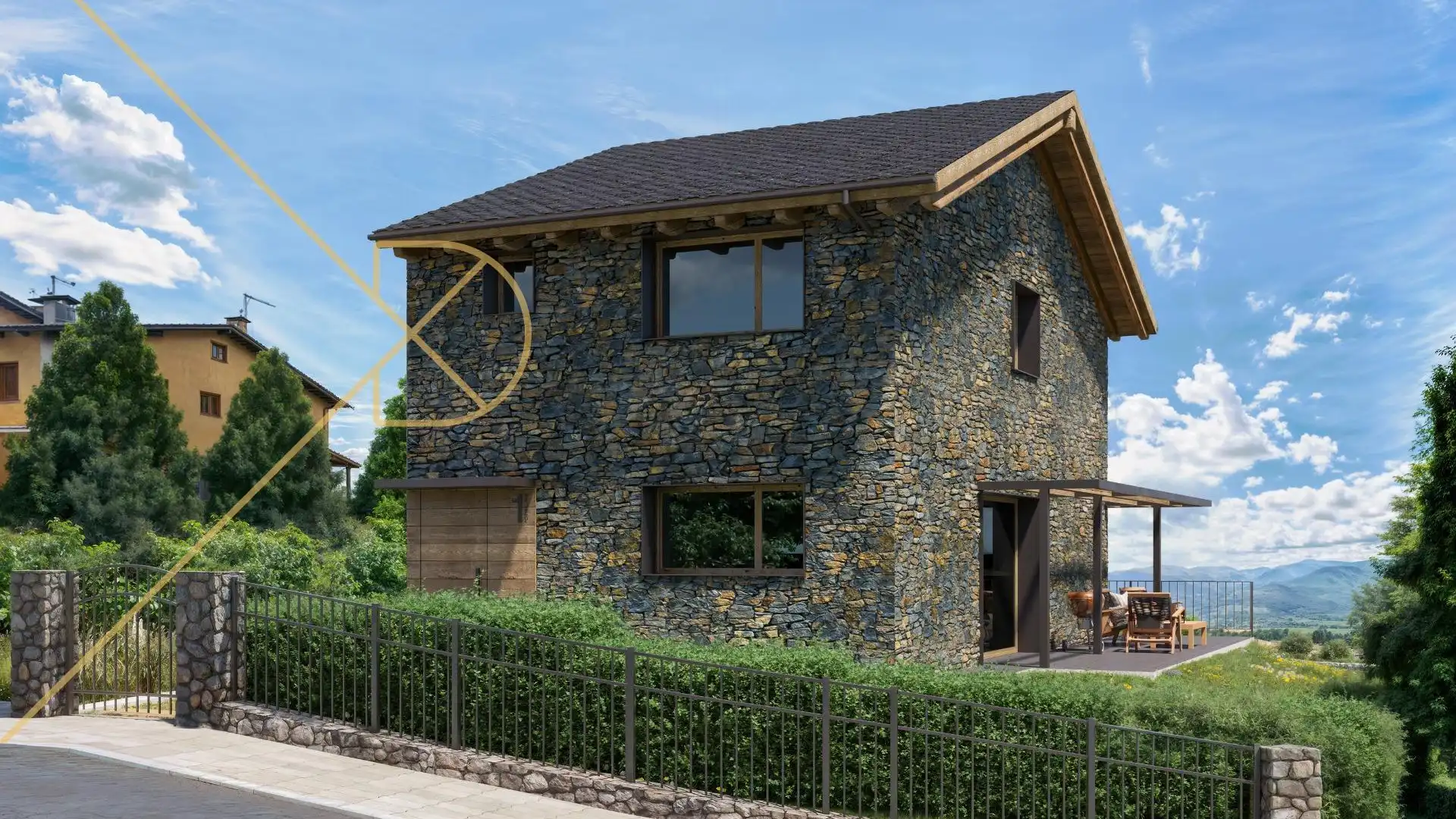 Vista exterior de Casa o chalet en venta en Alp con Aire acondicionado, Jardín privado y Parquet