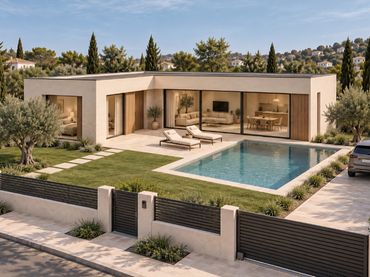 Maison neuf avec jardin à vendre à Carretera S Llorenc Savall 5