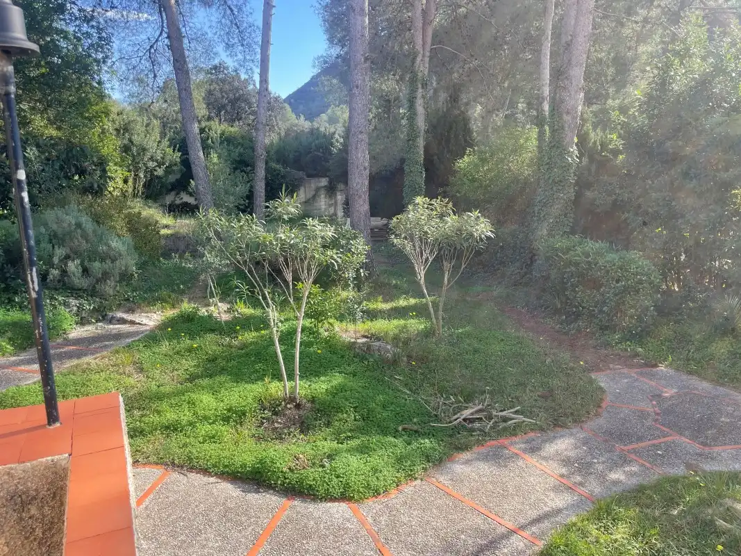 Jardín de Casa adosada en venta en Barx con Jardín privado y Amueblado