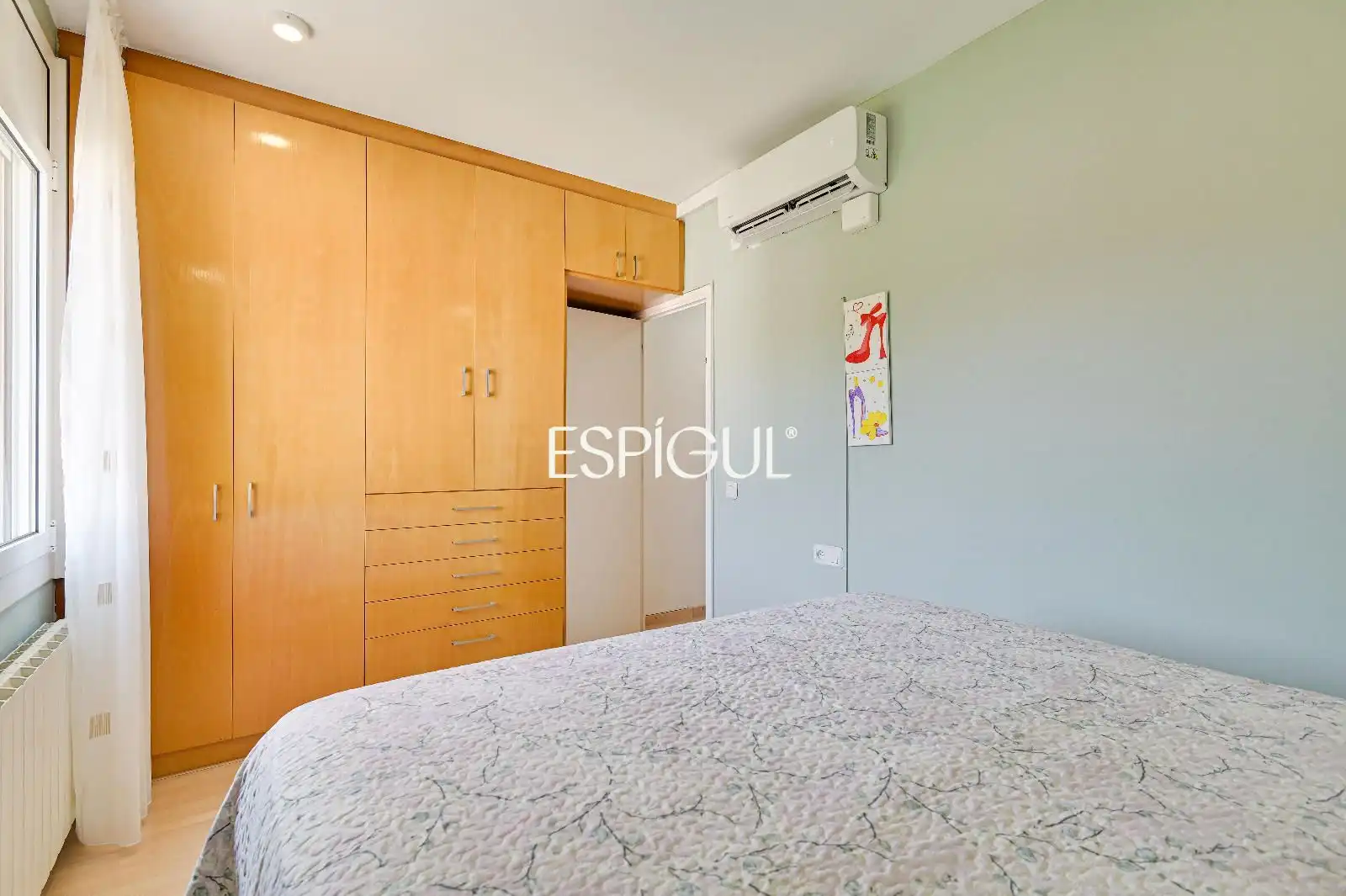Bedroom of Flat for sale in Castell d'Aro, Platja d'Aro i s'Agaró  with Air Conditioner, Heating and Parquet flooring