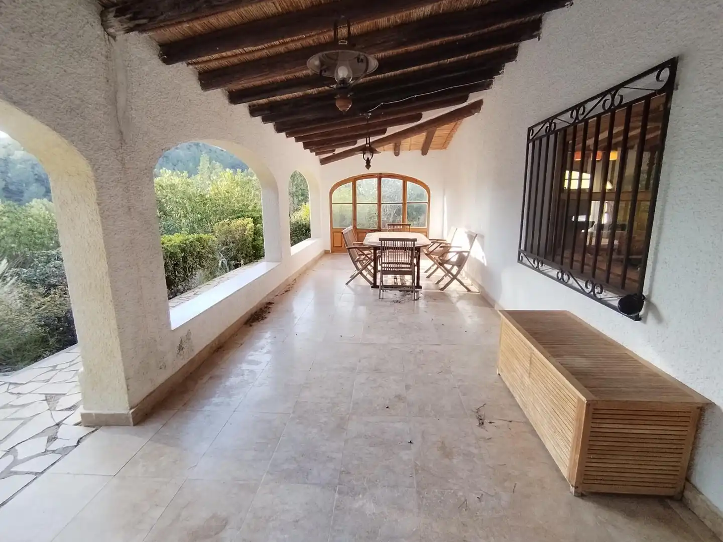 Terrassa de Finca rústica en venda en Relleu amb Aire condicionat, Jardí privat i Terrassa
