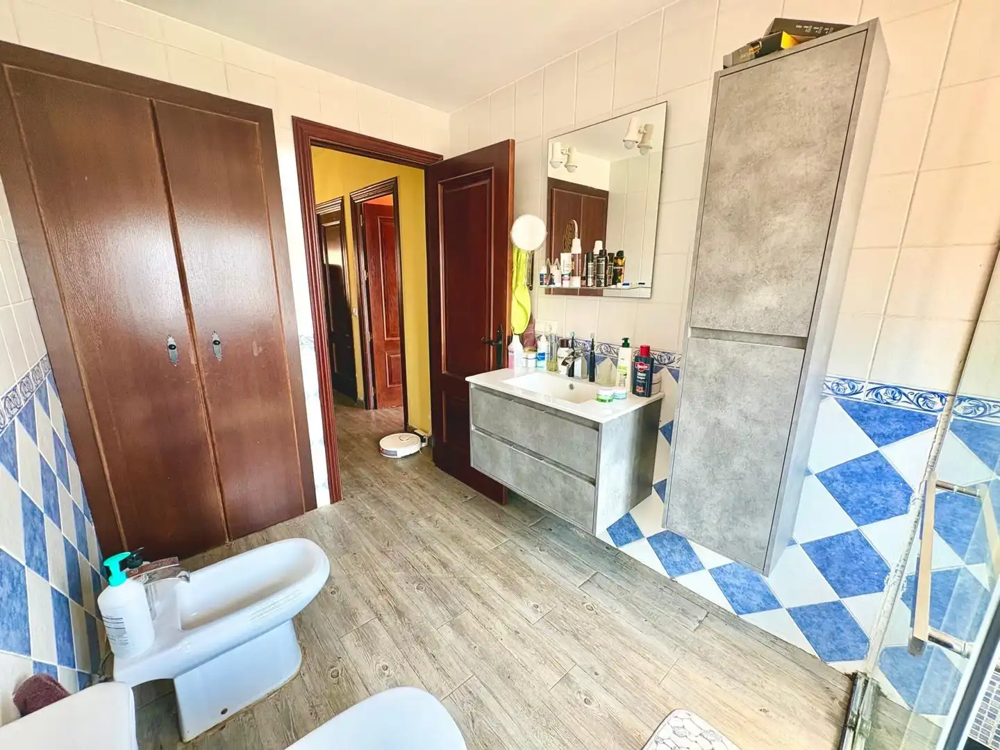 Bany de Casa adosada en venda en Vélez-Málaga amb Aire condicionat, Jardí privat i Terrassa