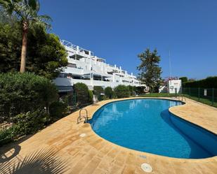 Vista exterior de Apartament en venda en Mojácar amb Aire condicionat, Terrassa i Piscina