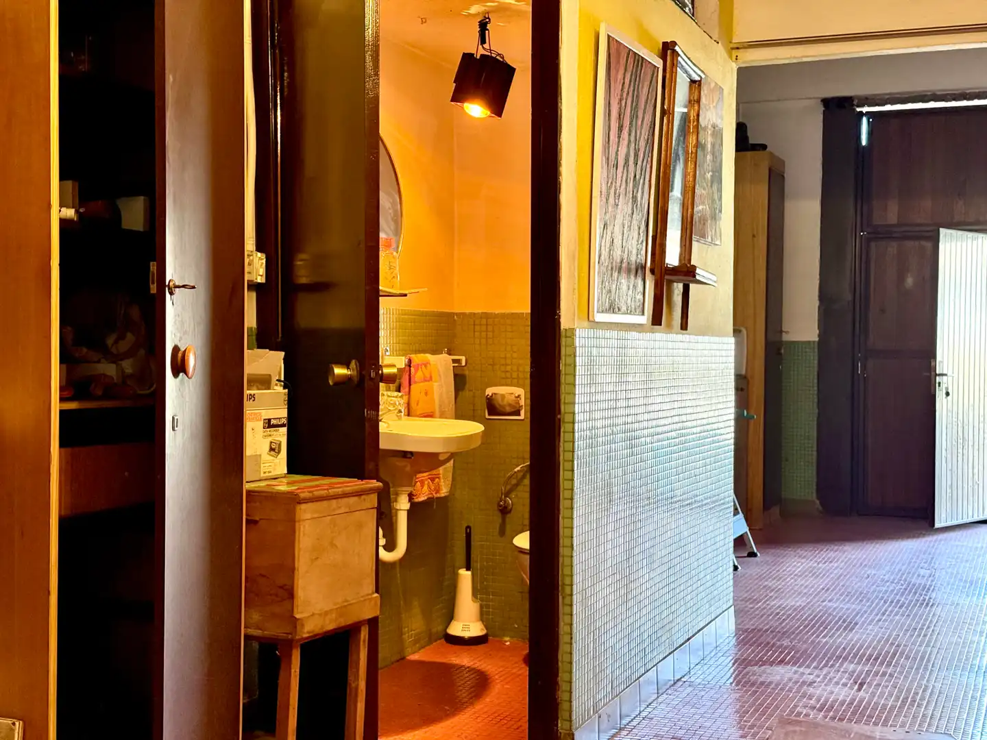 Badezimmer von Wohnung zum Verkauf in Hondarribia mit Heizung, Abstellraum und Balkon