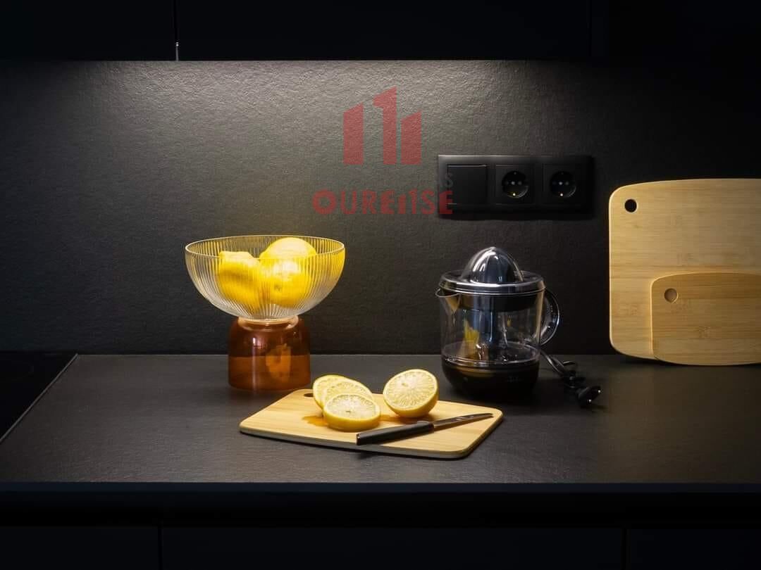 Kitchen of Flat for sale in Ourense Capital   with Heating and Private garden