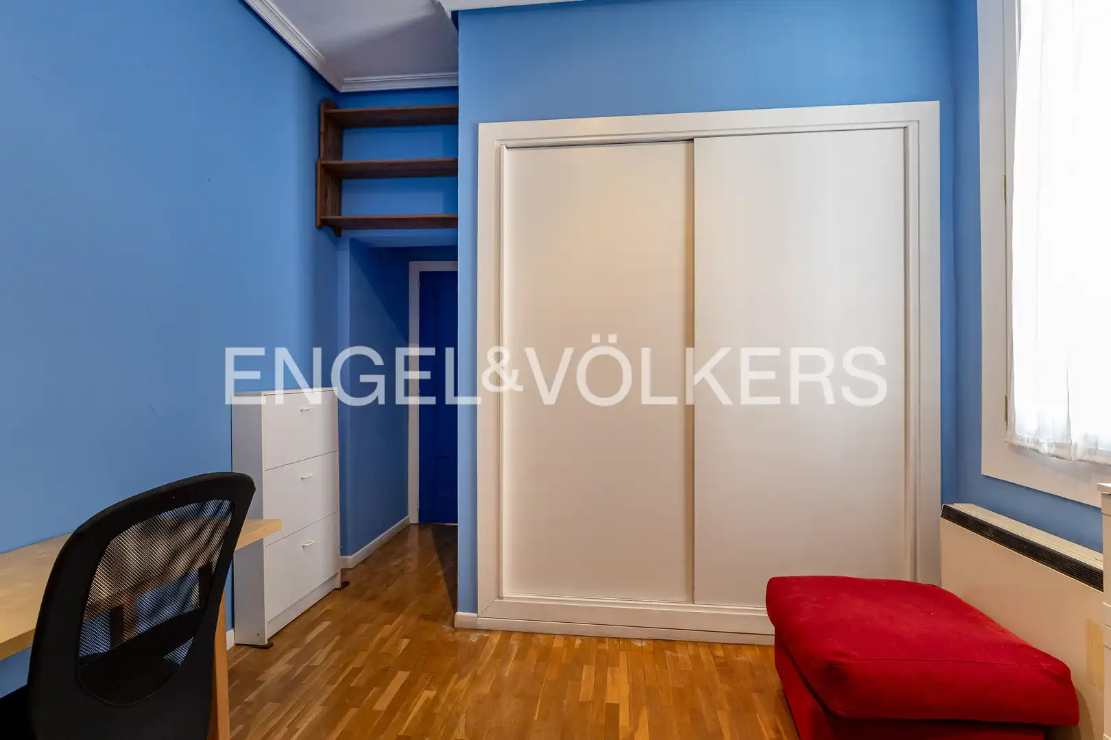 Bedroom of Flat for sale in Madrid  with Air Conditioner, Heating and Parquet flooring