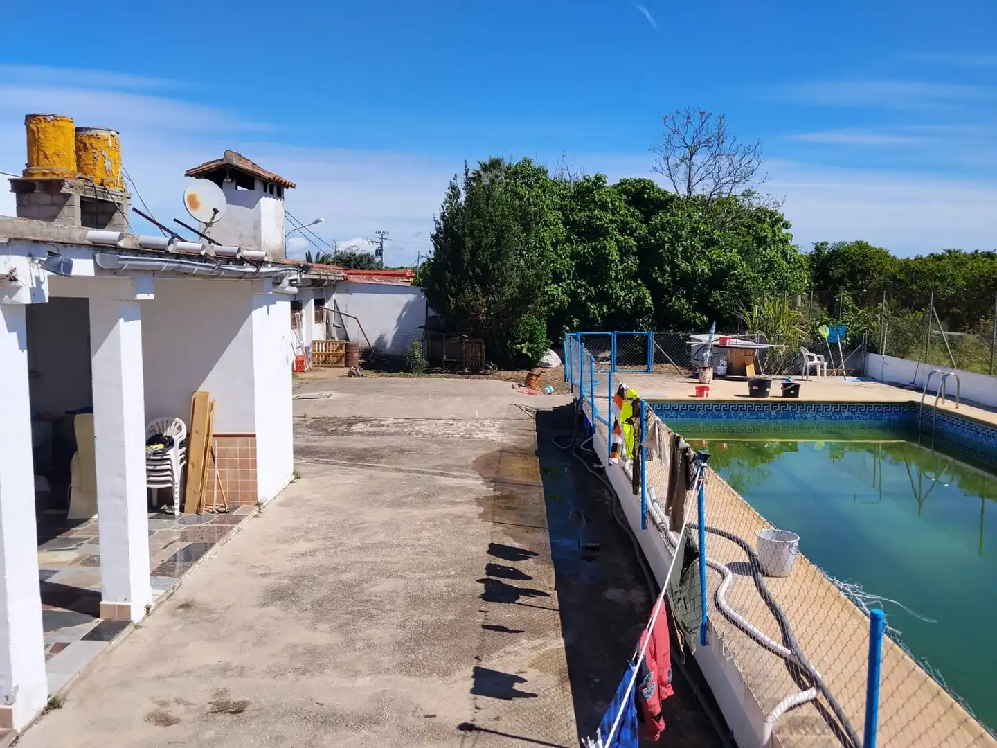 Piscina de Casa o chalet en venta en Massalavés con Aire acondicionado, Jardín privado y Terraza