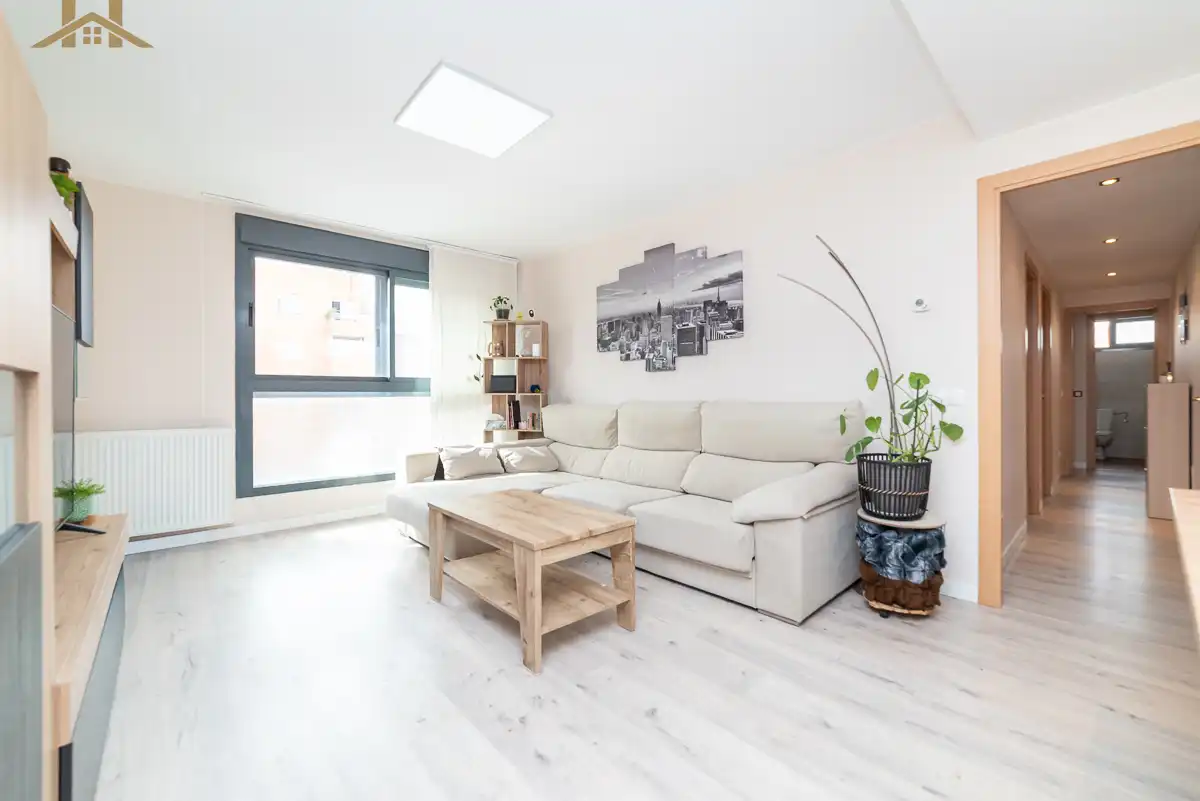 Sala de estar de Piso en venta en Arroyomolinos (Madrid) con Aire acondicionado, Calefacción y Amueblado