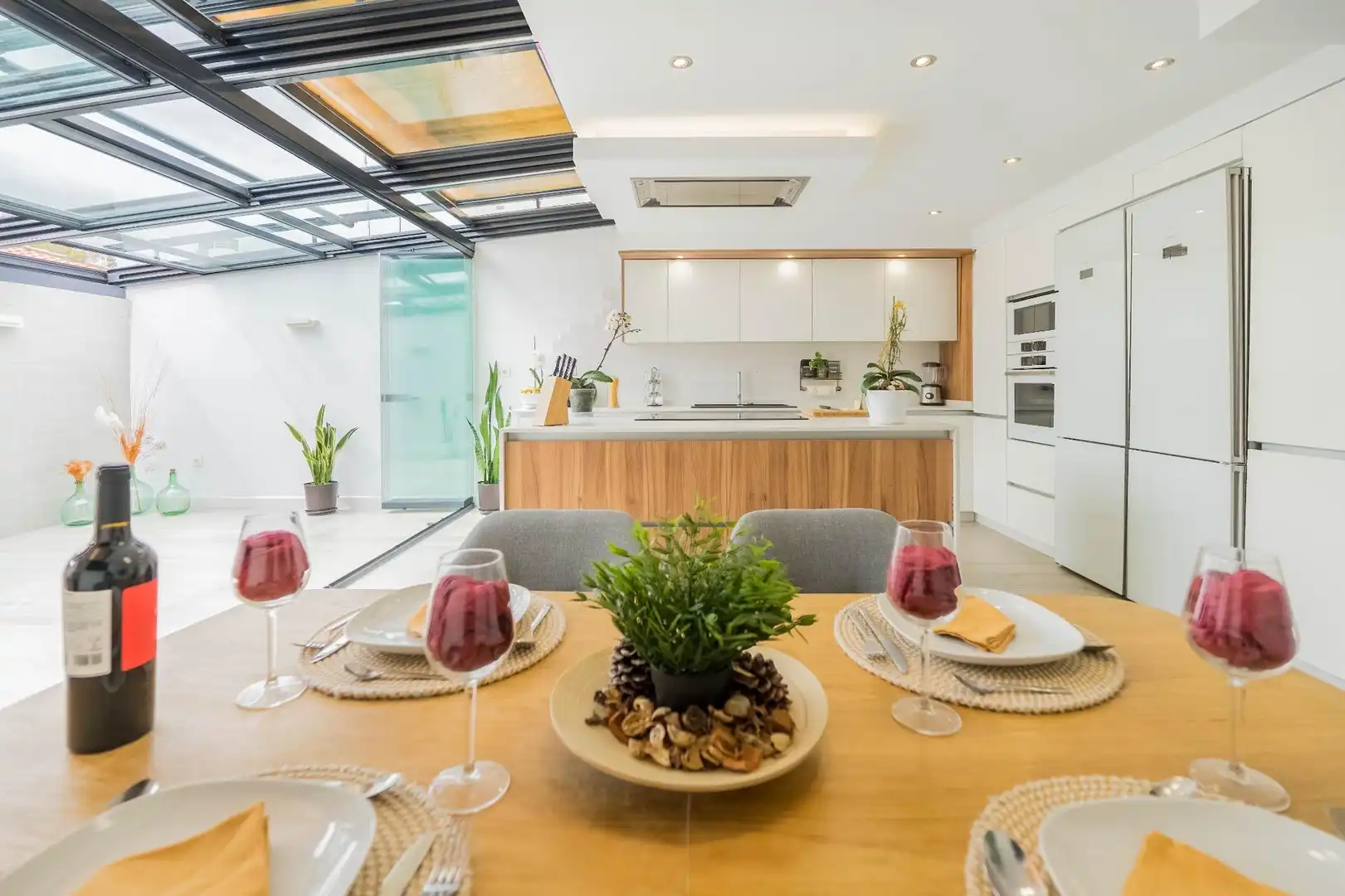 Kitchen of Houses for sale in Málaga  with Air Conditioner, Heating and Terrace