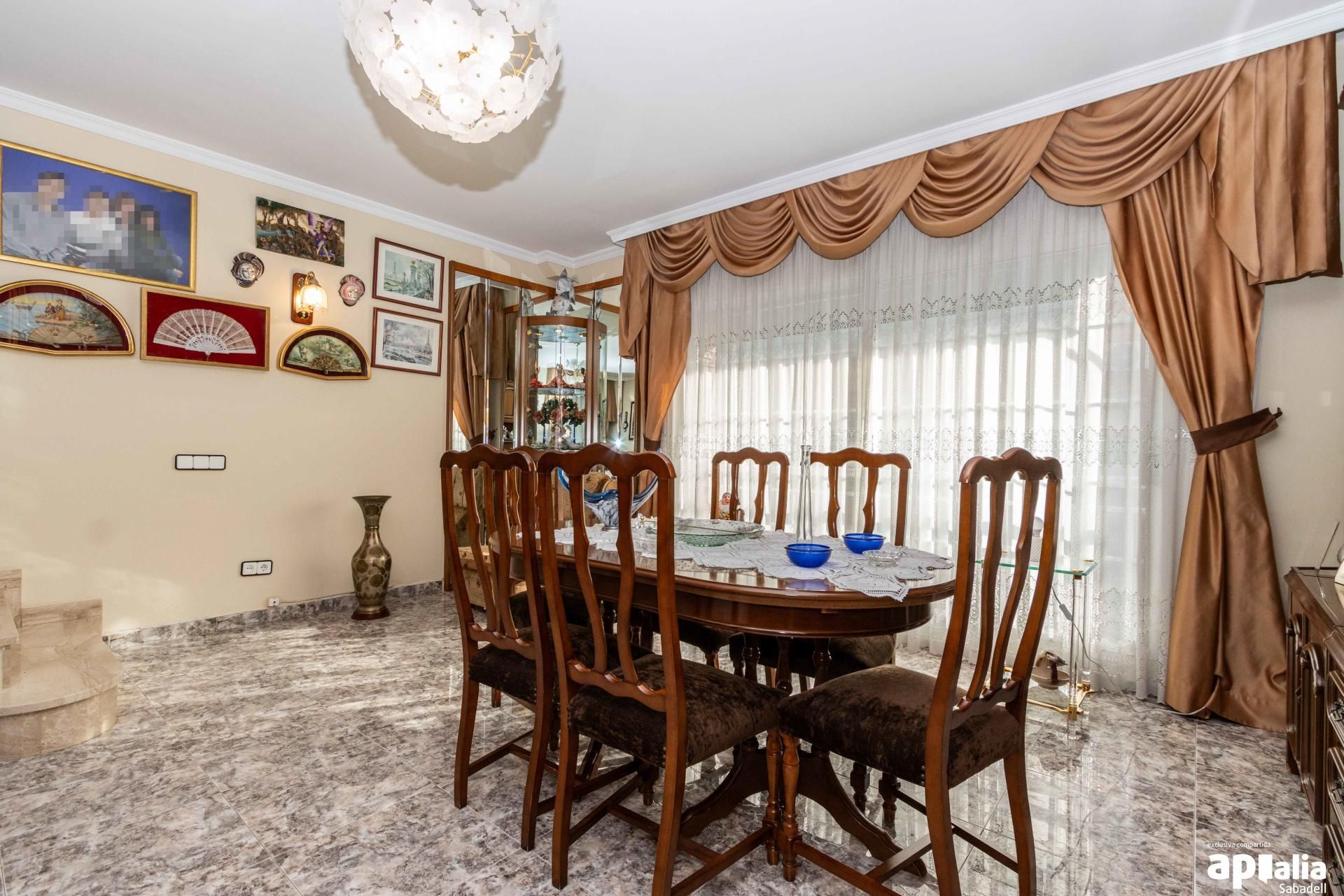 Dining room of Single-family semi-detached for sale in Sabadell  with Heating and Terrace