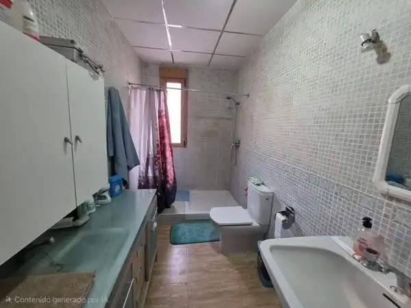 Baño de Finca rústica en venta en Pulpí con Aire acondicionado, Jardín privado y Parquet