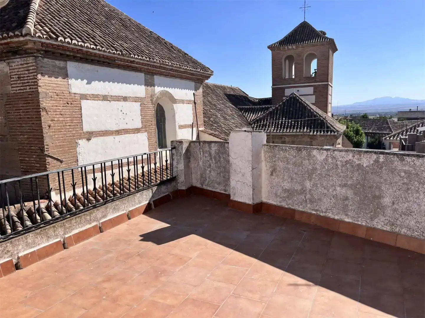Terrassa de Casa adosada en venda en Baza amb Balcó