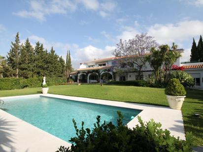 Jardí de Casa o xalet en venda en Mijas amb Aire condicionat, Terrassa i Piscina