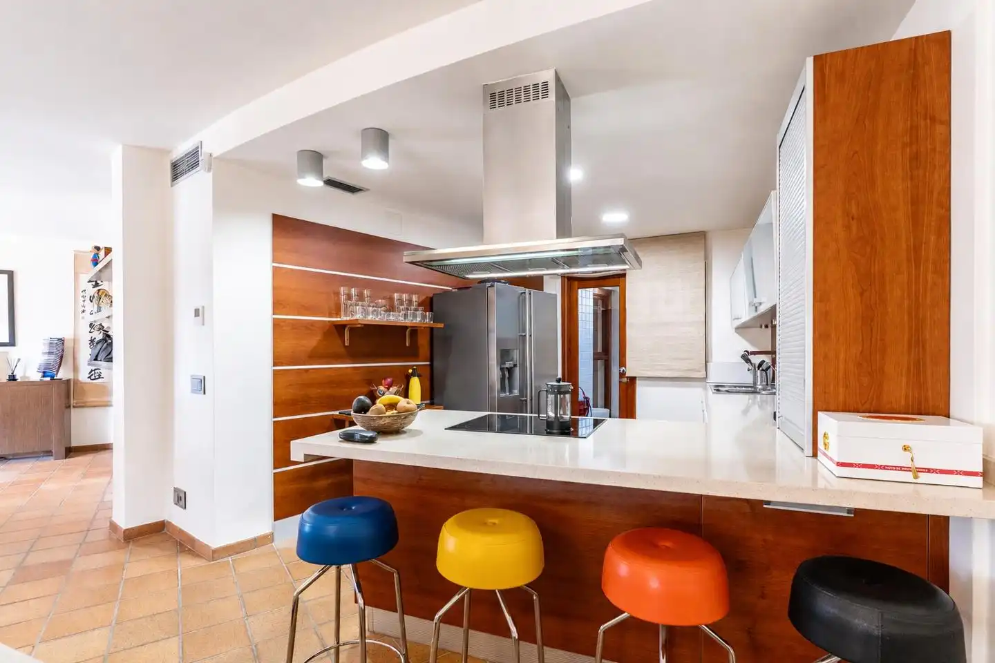 Cuina de Casa o xalet en venda en Santa Pola amb Aire condicionat, Jardí privat i Terrassa