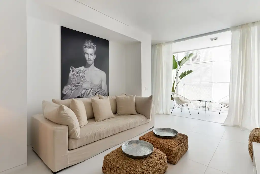 Living room of Flat for rent in Feria