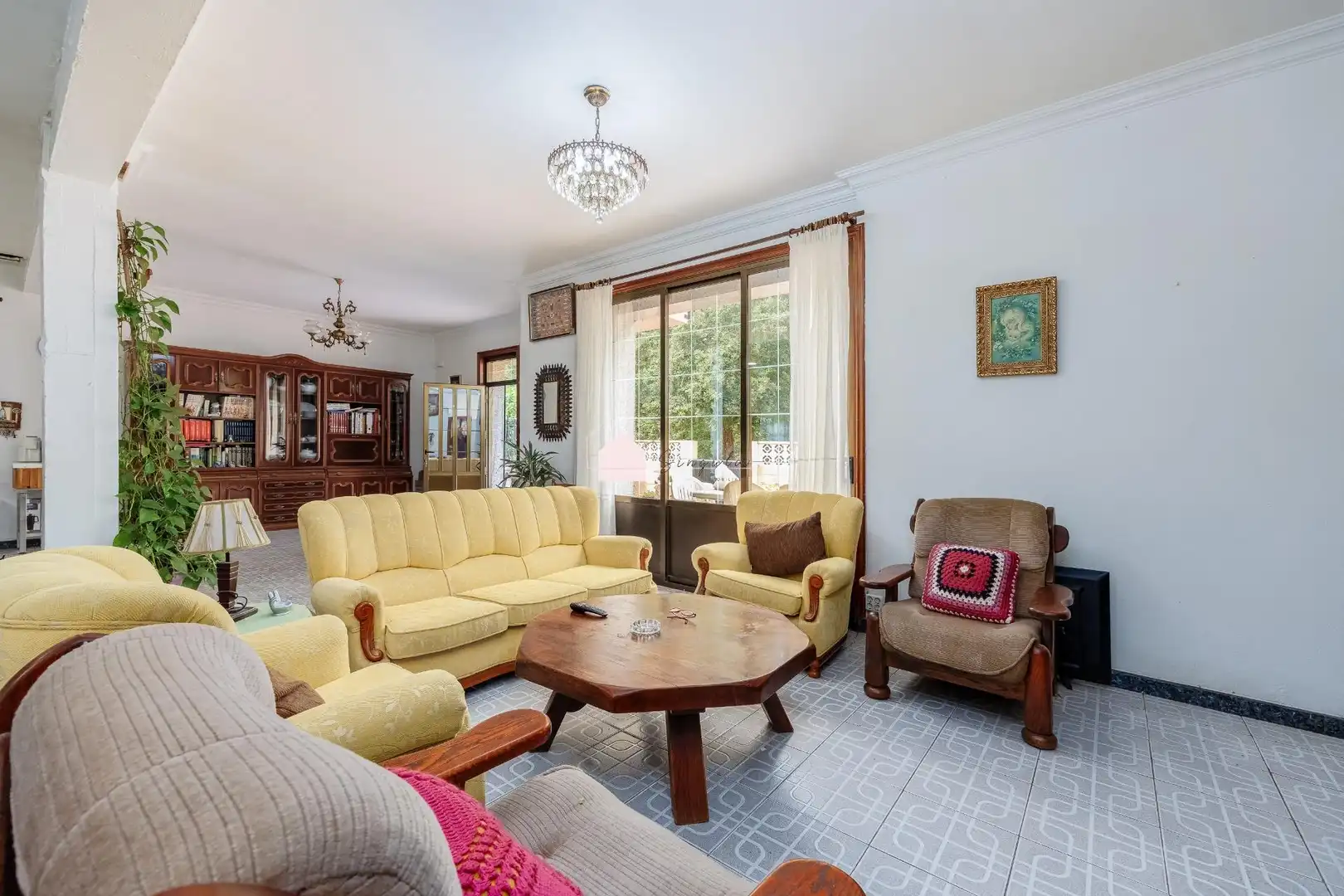 Sala de estar de Casa o chalet en venta en Gondomar con Calefacción, Jardín privado y Trastero