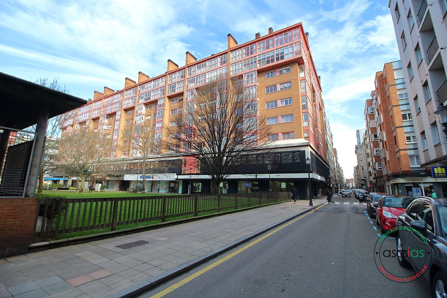 Exterior view of Flat for sale in Gijón   with Heating, Parquet flooring and Storage room