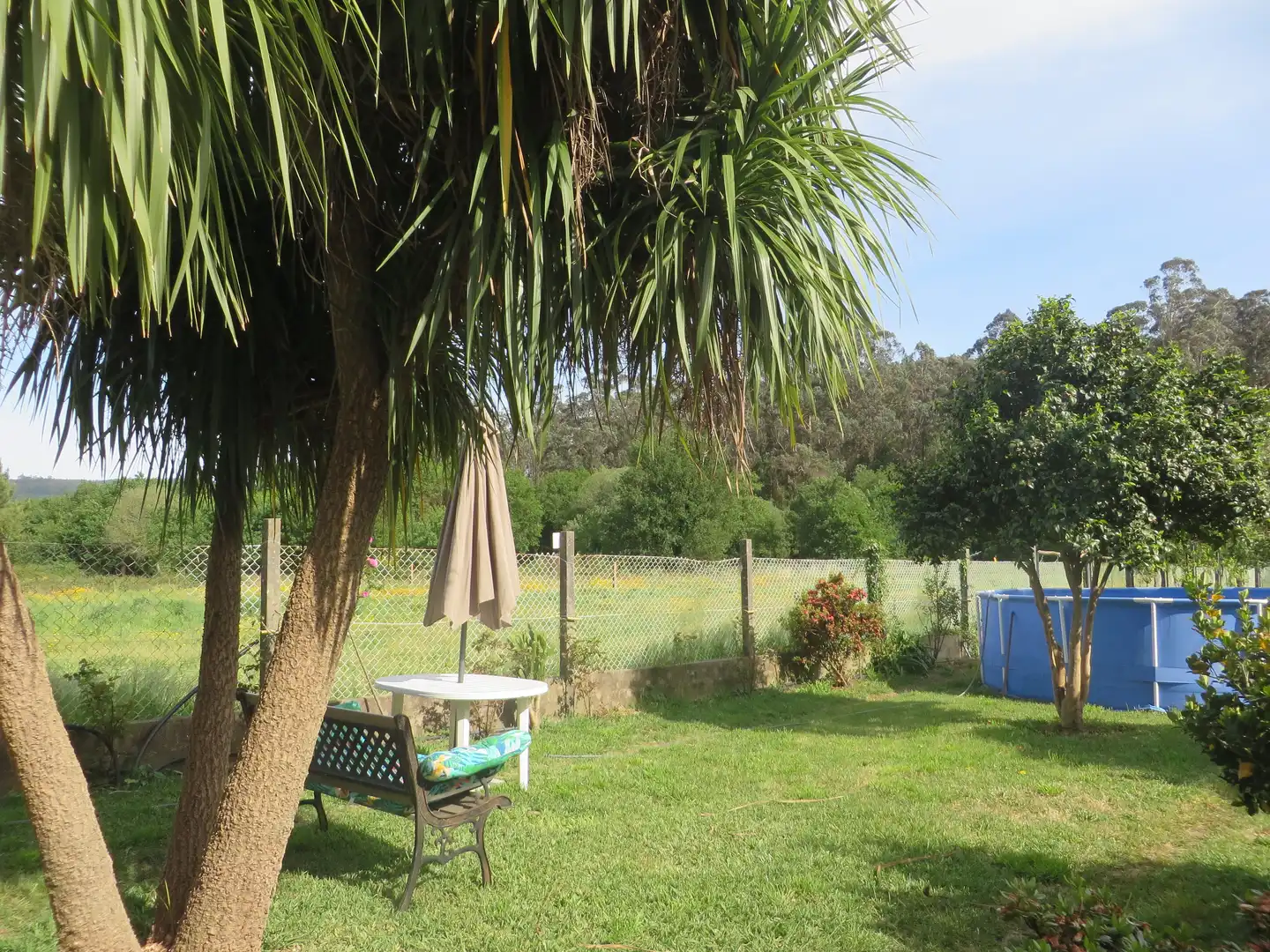 Garden of Houses for sale in Caldas de Reis  with Heating, Private garden and Parquet flooring