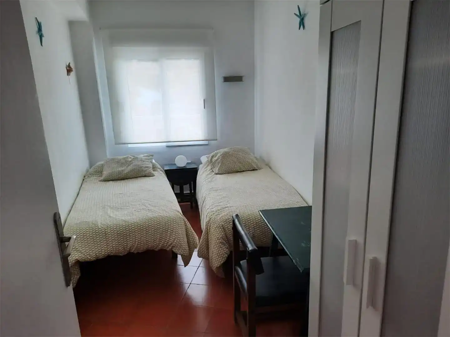 Bedroom of Flat for rent in Moraira  with Washing machine, Microwave and TV