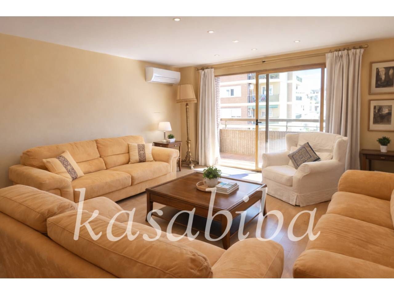 Sala de estar de Piso en venta en  Valencia Capital con Aire acondicionado, Calefacción y Parquet