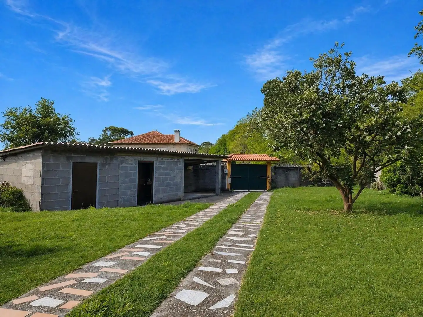 Jardín de Casa o chalet en venta en Vigo  con Calefacción, Terraza y Balcón