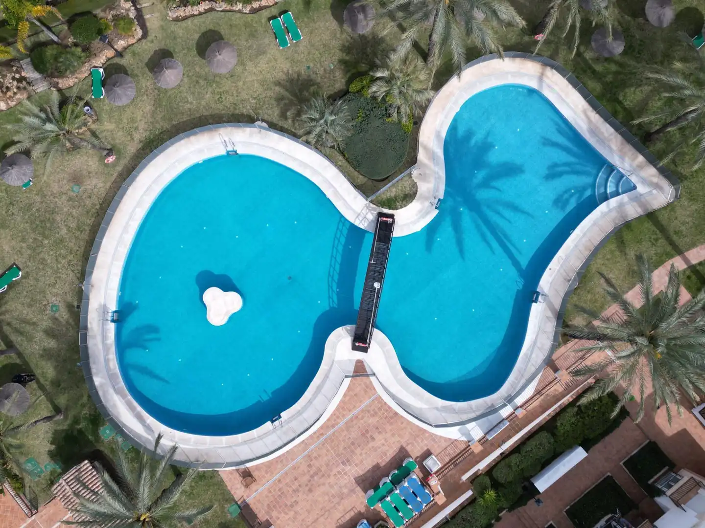 Swimming pool of Detached homes for sale in Marbella  with Private garden, Alarm and Community pool