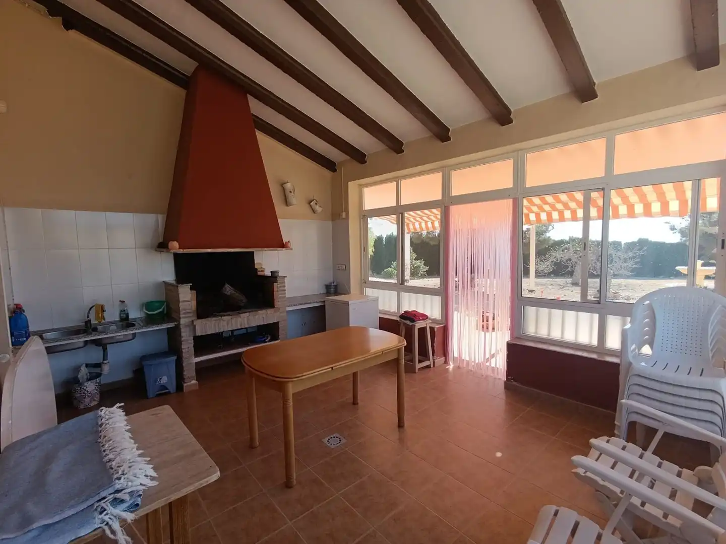 Wohnzimmer von Haus oder Chalet zum Verkauf in Murcia mit Klimaanlage, Heizung und Privatgarten