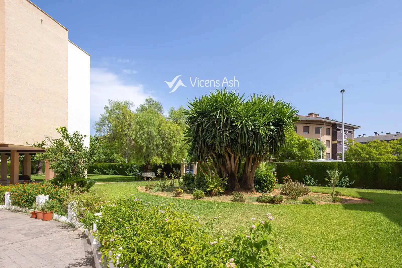 Jardí de Apartament en venda en Jávea / Xàbia amb Terrassa i Moblat