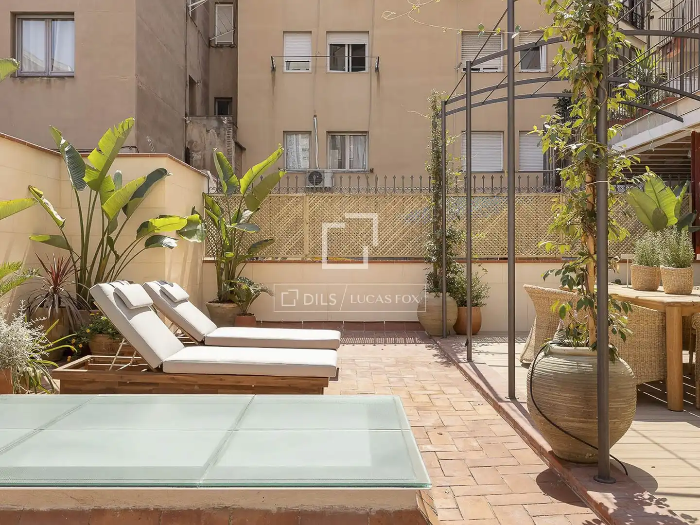 Terrace of Flat for sale in Barcelona  with Air Conditioner, Heating and Parquet flooring