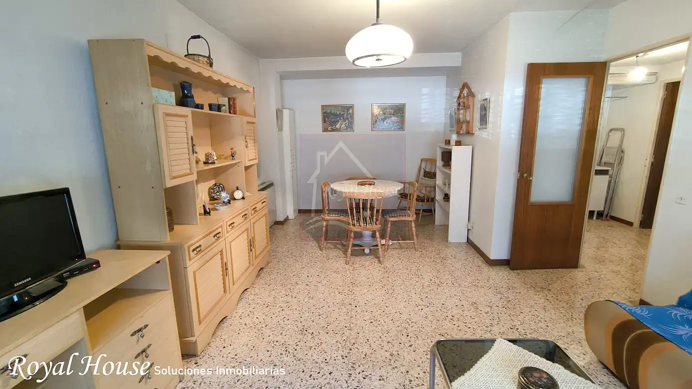 Sala de estar de Apartamento en venta en Collado Villalba con Calefacción y Piscina comunitaria