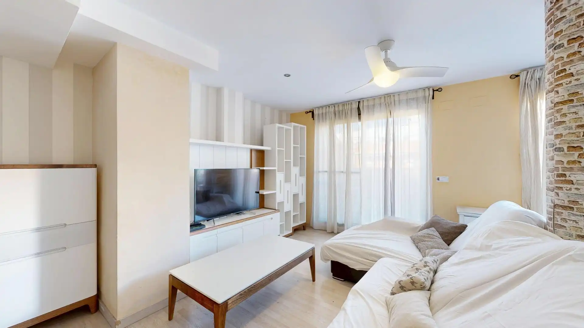 Wohnzimmer von Dachboden zum Verkauf in Valencia mit Terrasse