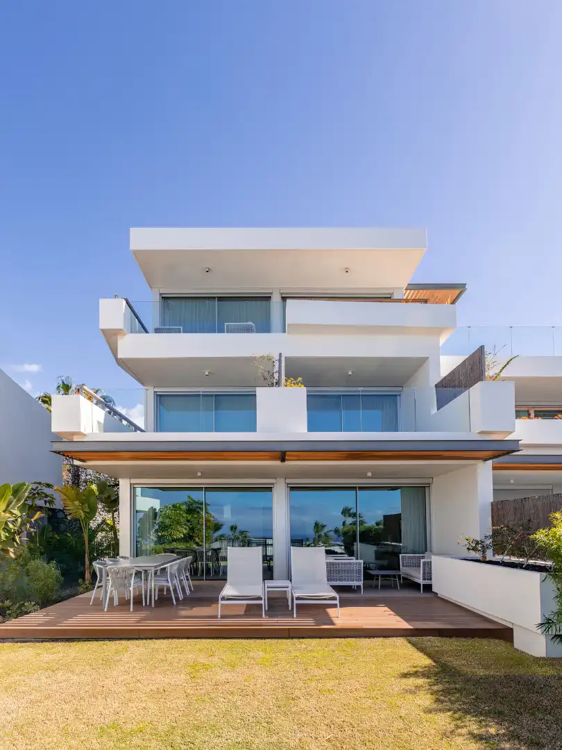 Exterior view of Detached homes for sale in Guía de Isora  with Air Conditioner, Private garden and Terrace