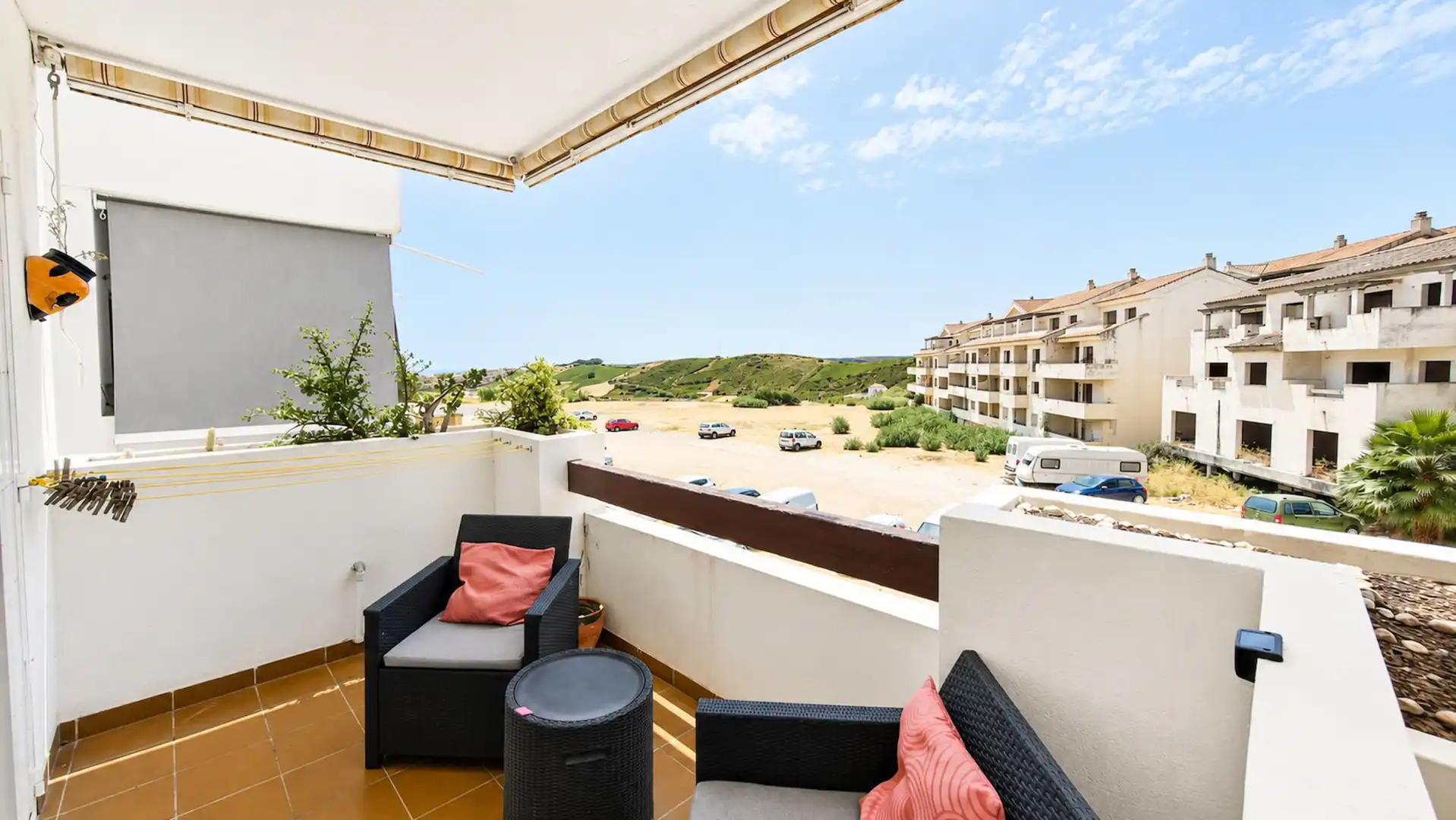 Terrassa de Apartament en venda en Manilva amb Terrassa, Piscina i Moblat
