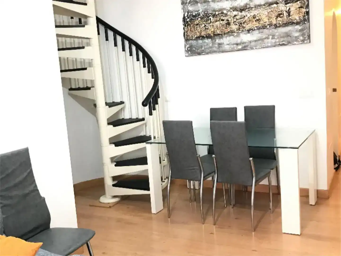 Menjador de Àtic en venda en La Unión amb Aire condicionat i Balcó