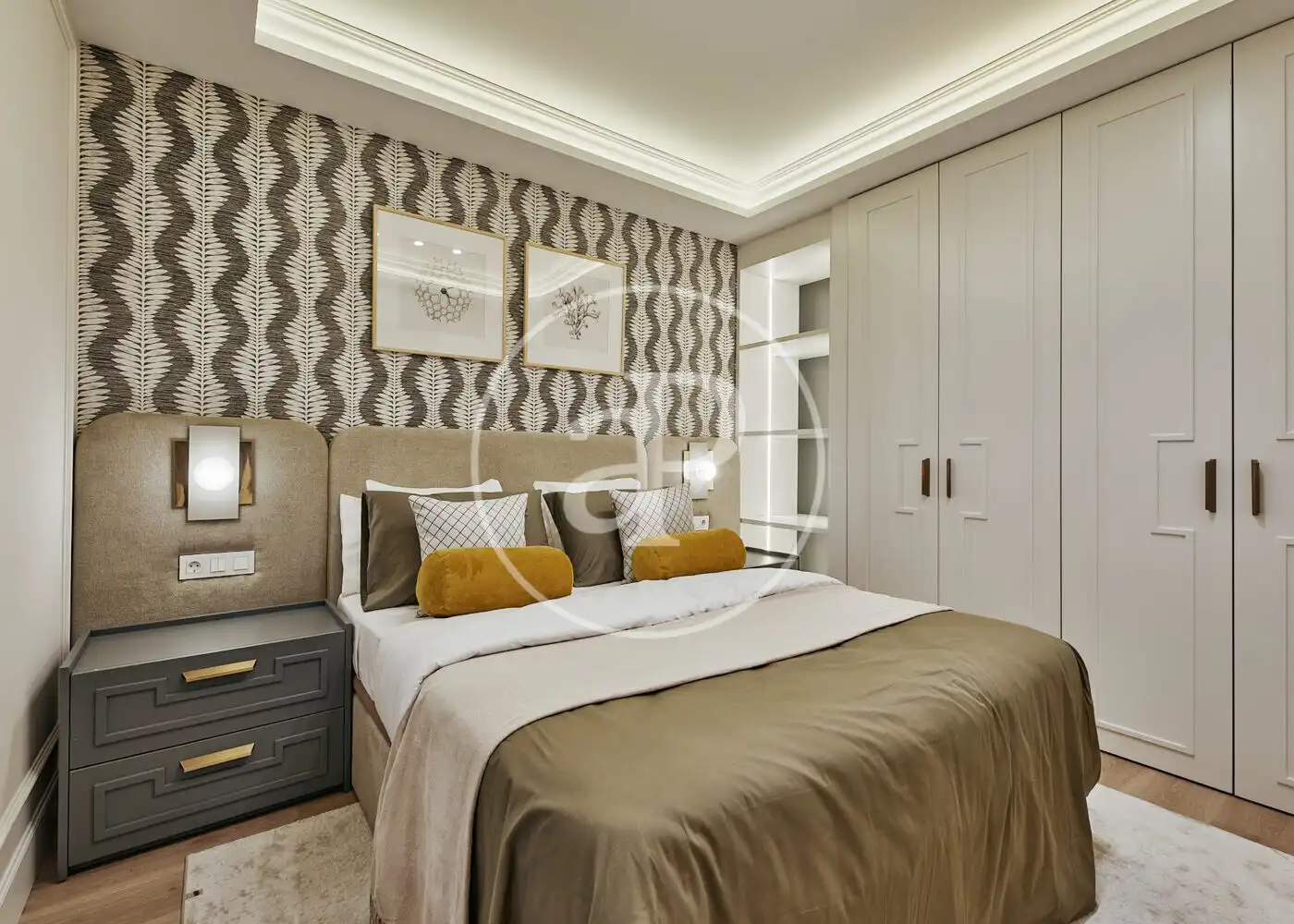 Bedroom of Flat for sale in Madrid  with Air Conditioner, Heating and Storage room