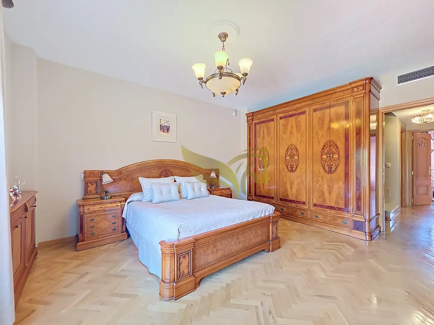 Habitación de Casa adosada en venta en Aranjuez con Aire acondicionado, Calefacción y Jardín privado