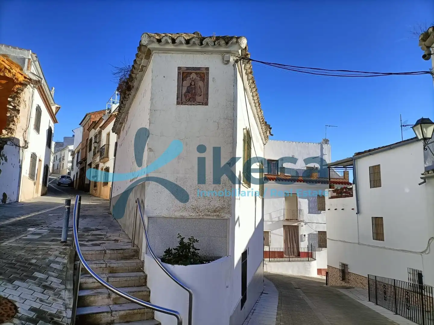 Vista exterior de Casa adosada en venda en Espejo