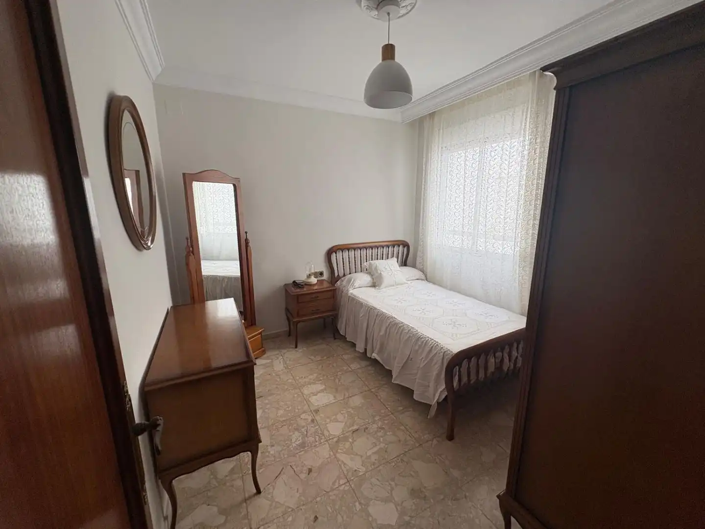 Bedroom of Flat for rent in Huelva  with Balcony