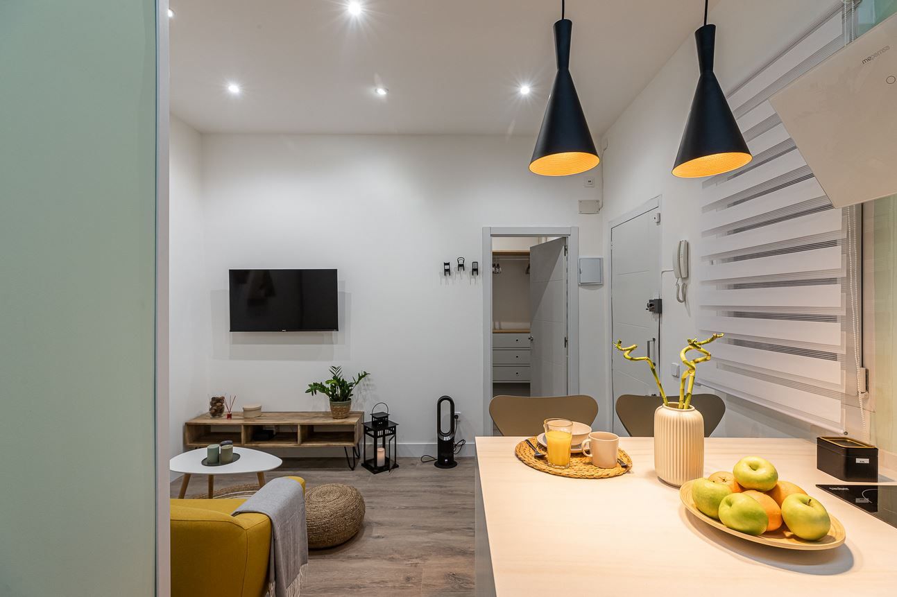 Living room of Apartment for rent in Vilanova i la Geltrú  with Furnished and Pets allowed