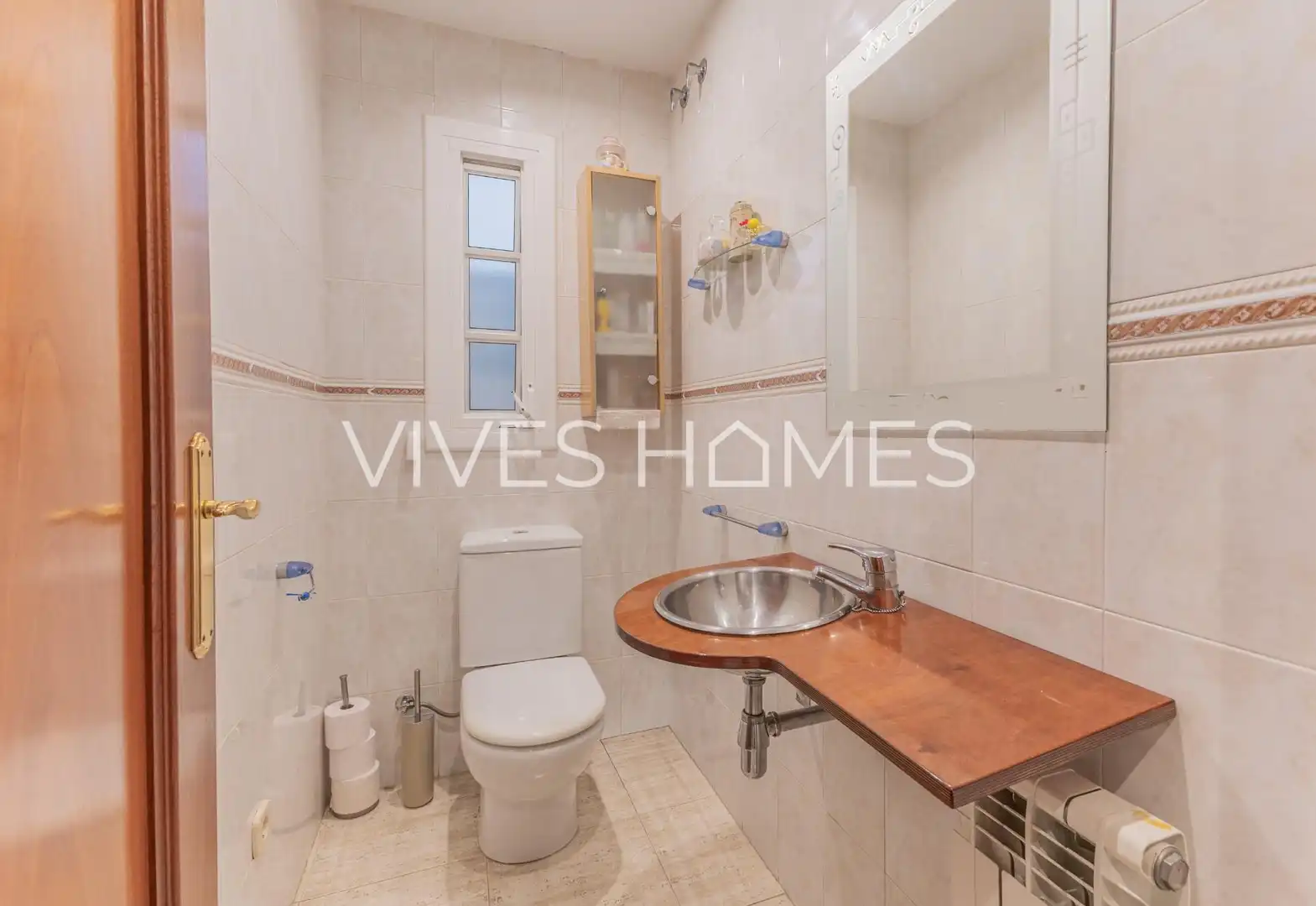 Badezimmer von Wohnung zum Verkauf in Sant Andreu de Llavaneres mit Klimaanlage, Heizung und Terrasse