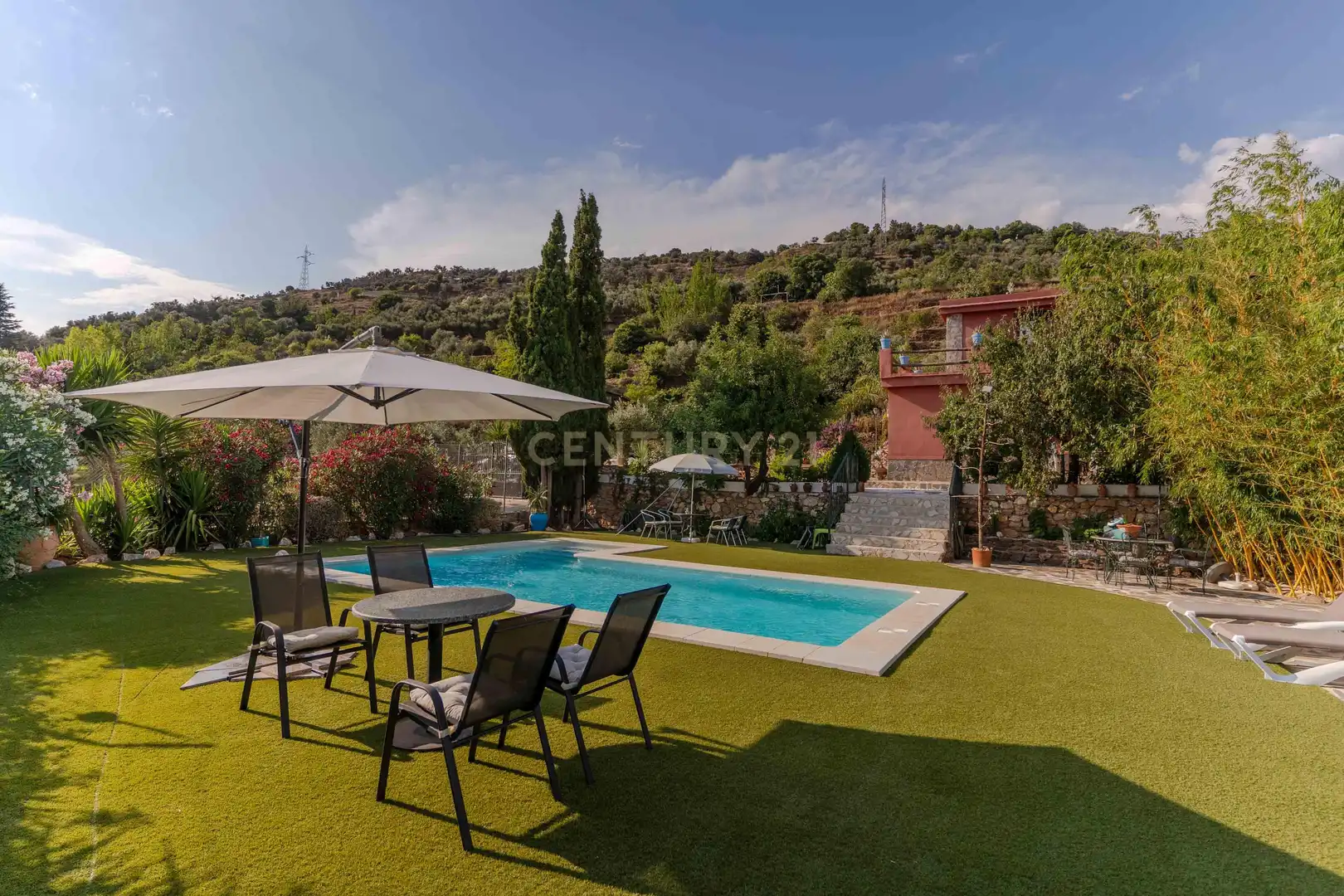 Terrace of Houses for sale in Lanjarón  with Private garden, Storage room and Swimming Pool