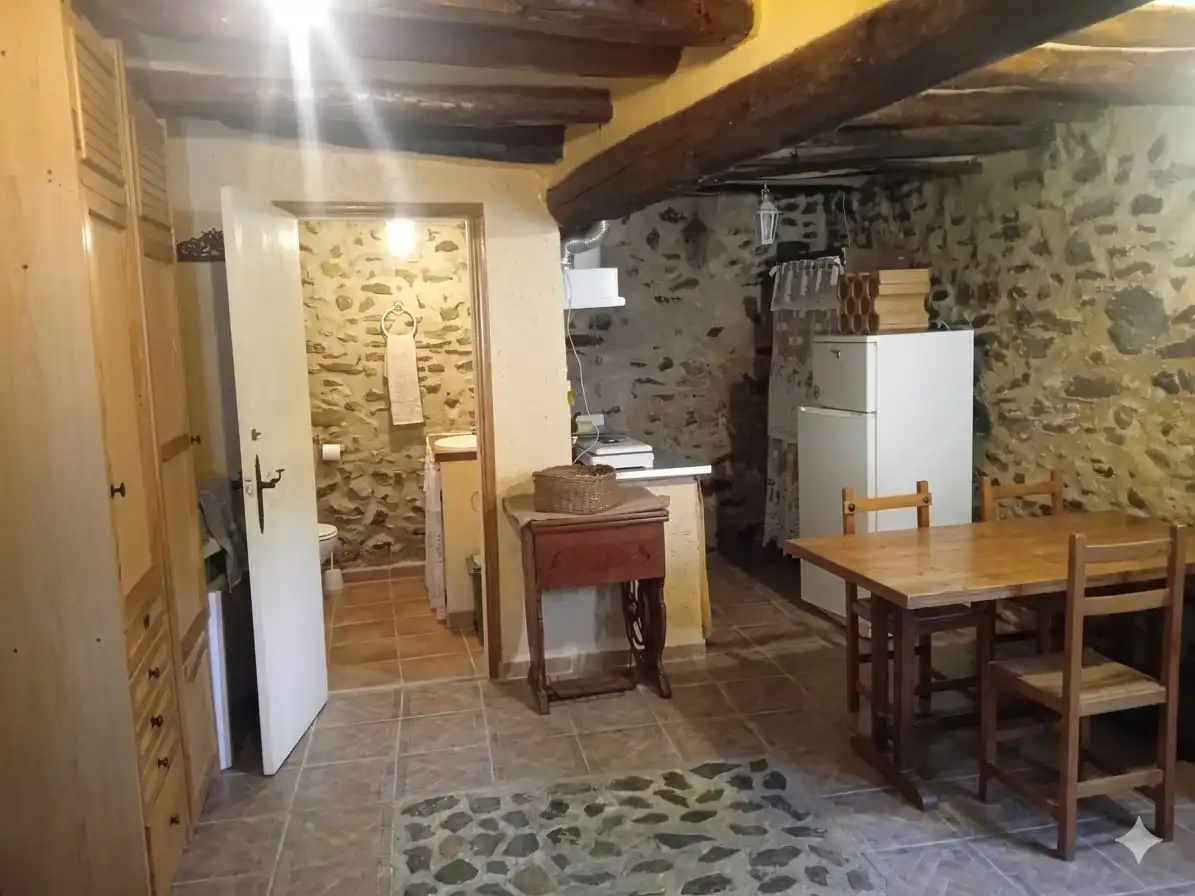 Cocina de Finca rústica en venta en Añón de Moncayo con Jardín privado, Terraza y Trastero