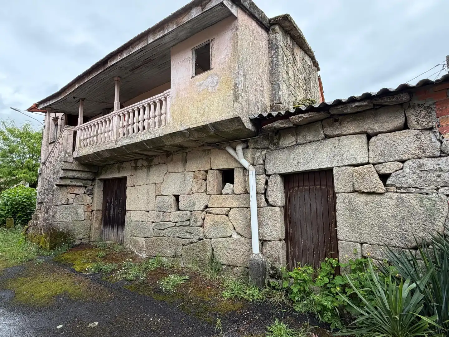 Vista exterior de Finca rústica en venda en Vilamarín amb Balcó
