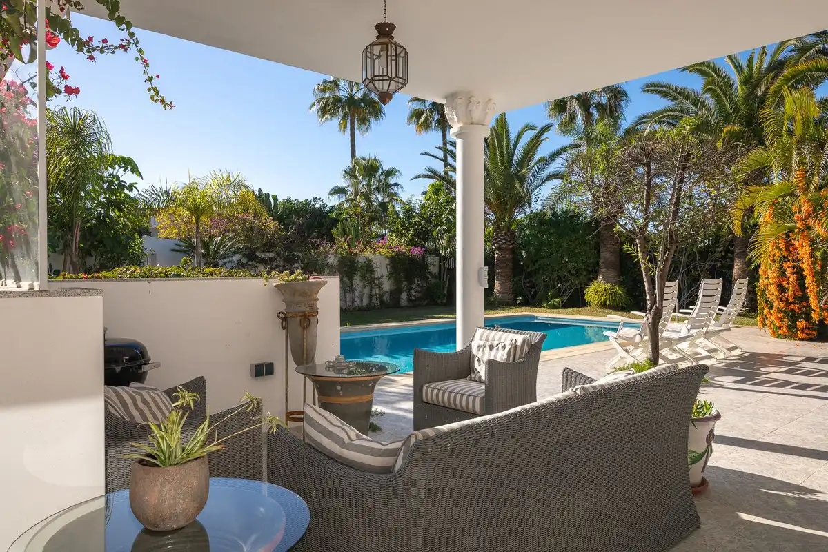 Terraza de Casa o chalet en venta en Marbella con Terraza, Trastero y Piscina