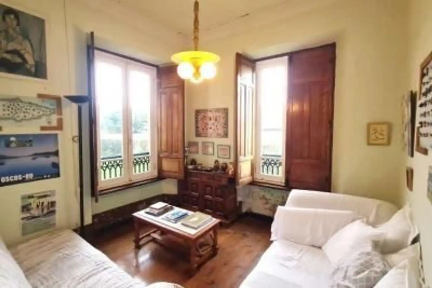 Living room of Houses for sale in Tapia de Casariego  with Private garden, Parquet flooring and Terrace