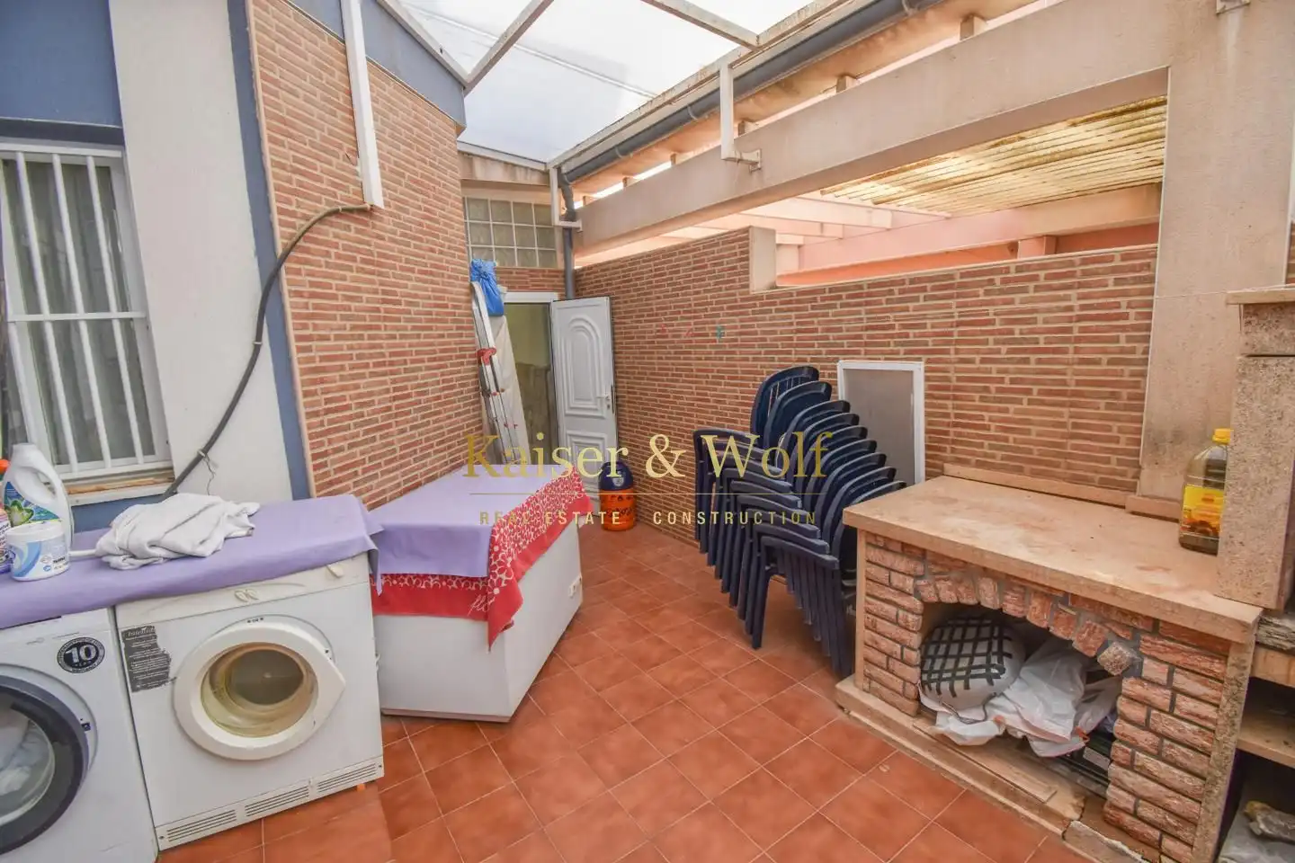 Terraza de Casa o chalet en venta en Santa Pola con Aire acondicionado, Jardín privado y Terraza
