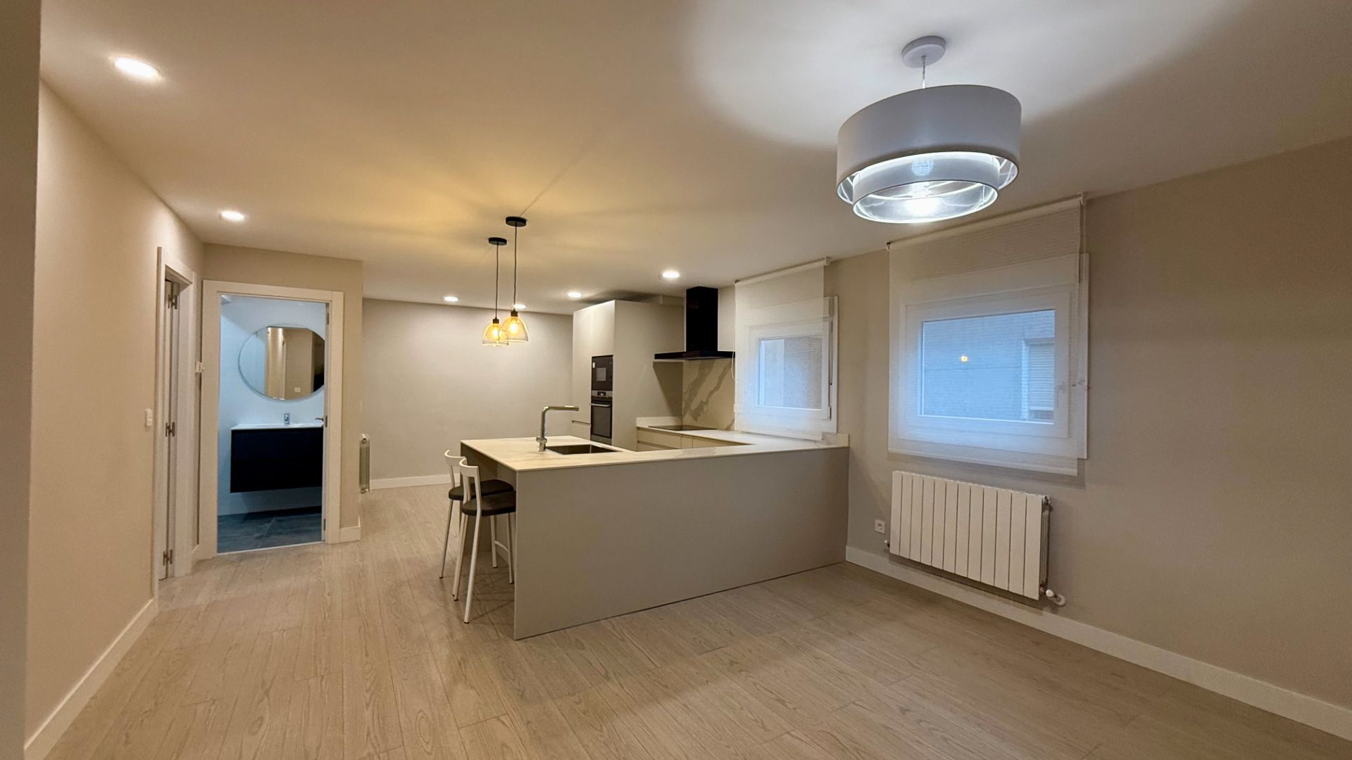 Kitchen of Flat for sale in Barakaldo   with Heating, Furnished and Balcony