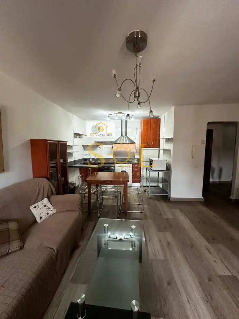 Cuina de Apartament en venda en León Capital  amb Calefacció, Parquet i Moblat