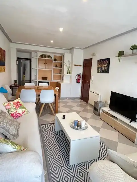 Sala de estar de Piso en venta en Calpe / Calp con Aire acondicionado, Calefacción y Terraza