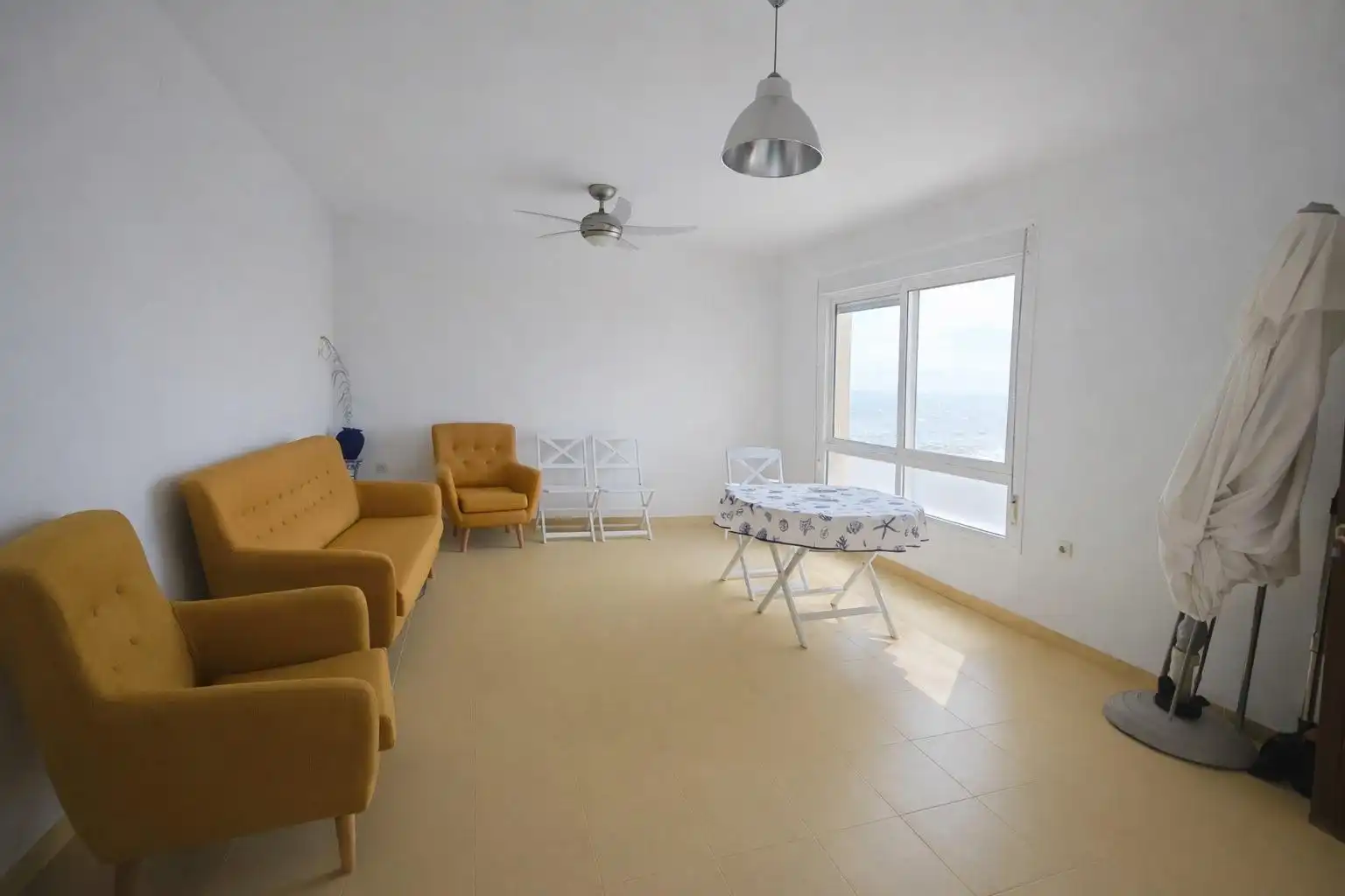 Living room of Attic for sale in Vera  with Private garden, Terrace and Furnished
